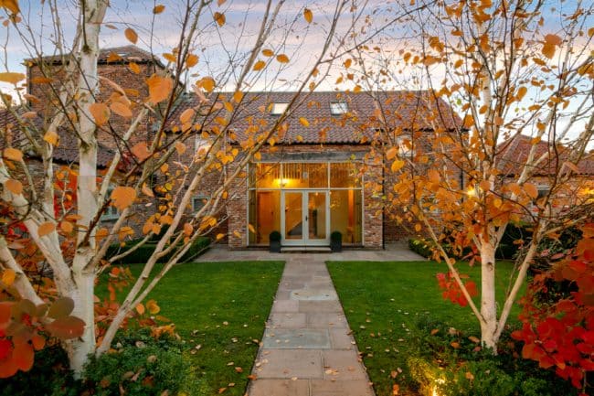 The Hay Barn in Autumn